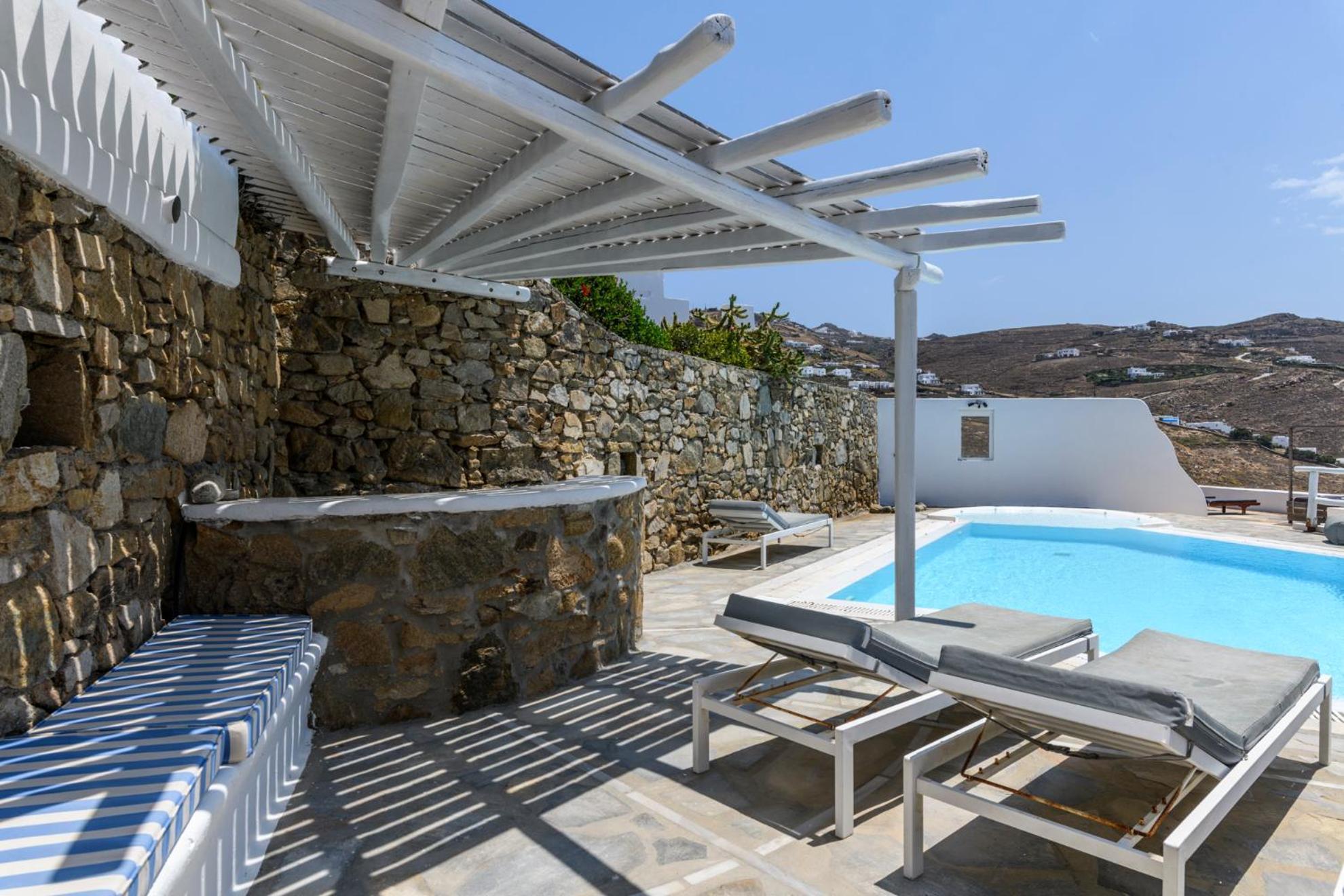 Houlakia  Seablue Villas חדר תמונה
