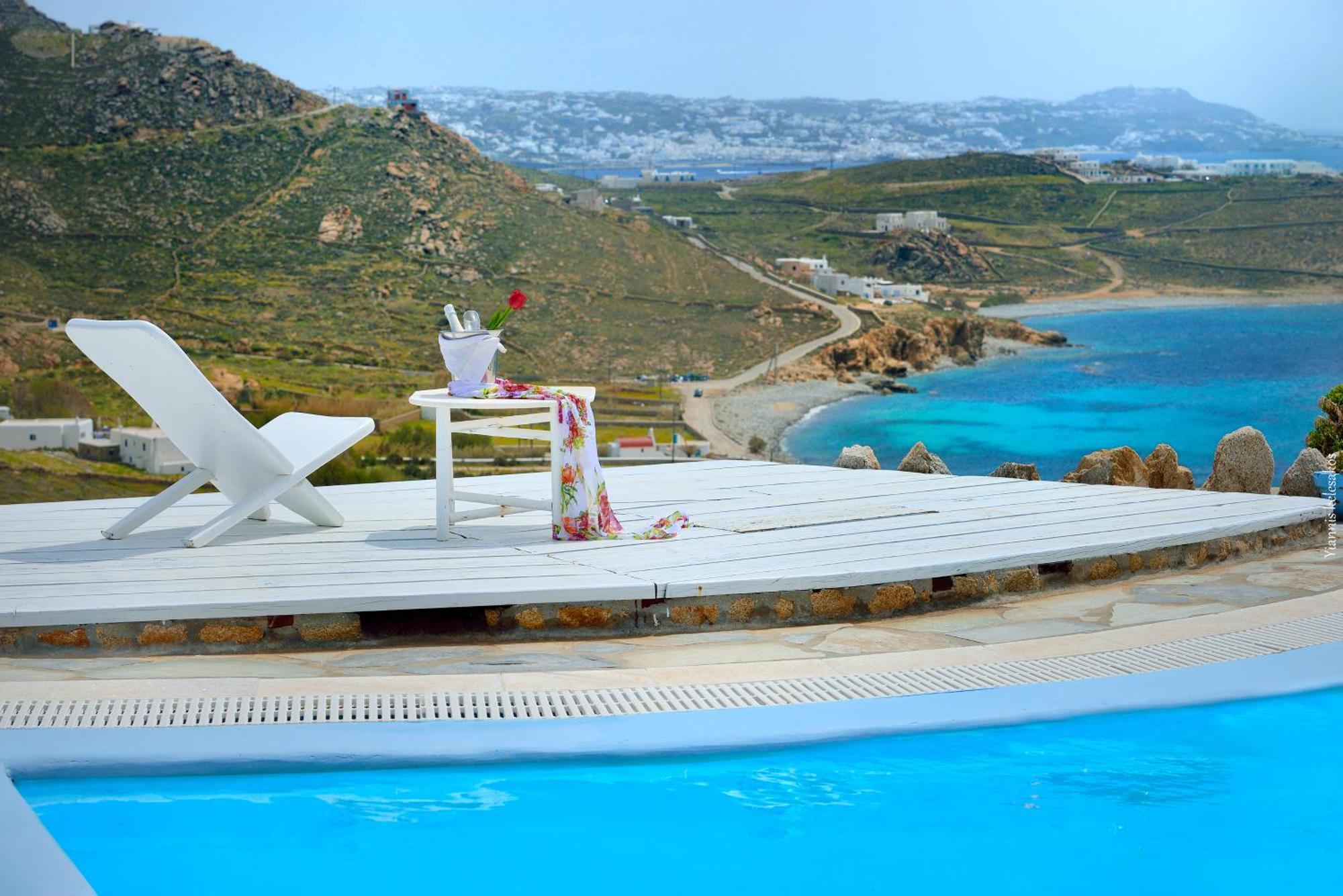 Houlakia  Seablue Villas חדר תמונה